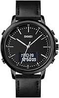 Relógio Digital Masculino Esportivo, Resistente à Água 50M, Display LCD Claro, Pulseira de Silicone Macia, Multifuncional, Leve para Academia, Corrida e Atividades Eletrônico