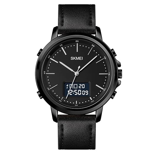 Relógio Digital Masculino Esportivo, Resistente à Água 50M, Display LCD Claro, Pulseira de Silicone Macia, Multifuncional, Leve para Academia, Corrida e Atividades Eletrônico