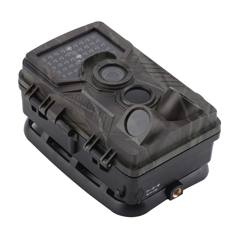 Kamera przyrodnicza, 1080P 12MP HD Wodoodporna kamera obserwacyjna z czasem wyzwalania 0,5 s do nadzoru bezpieczeństwa w domu do polowania na dzikie zwierzęta na świeżym powietrzu