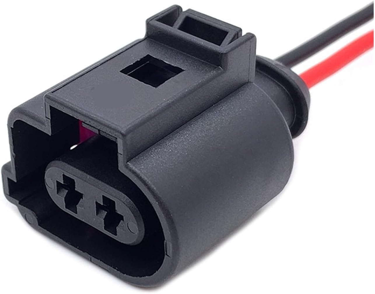 1 Set 2 Pin 3.5mm Car Rear Brake Caliper Motor Electrical Cable Connector Waterproof Female Wire Harness 1J0973722A 1717692 AICNRUT(1 Set)