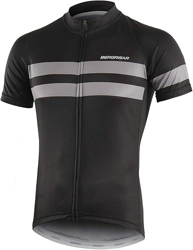 BERGRISAR Maillots de ciclismo de manga corta para hombre