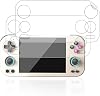 2 protectores de pantalla para consola de mano Anbernic RG476H, transparentes, película flexible, compatible con fundas, para Anbernic RG476H, claridad HD 1
