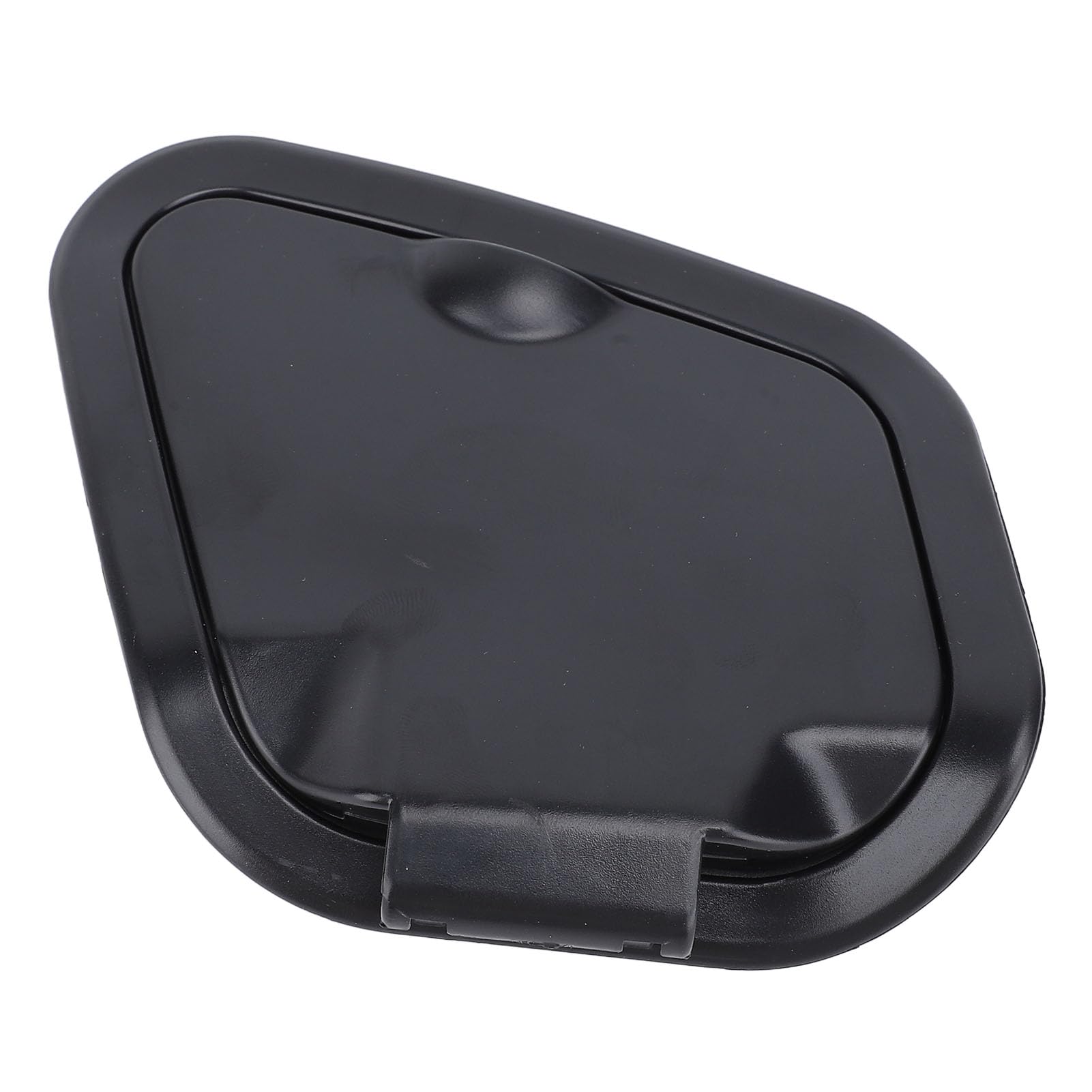 Tasca Laterale Moto Tasca Protettiva Resistente Alla Polvere Tappi Facili Installare Materiale ABS Resistente per NMAX125 NMAX155 NMAX V1 V2 (BLACK)