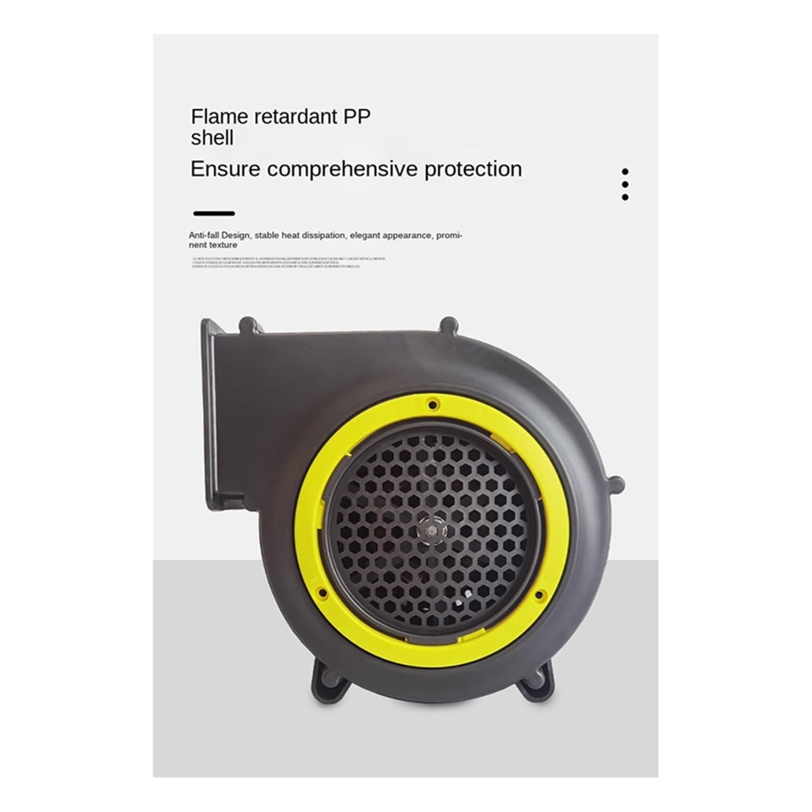 Ventilador, Soplador eléctrico de eliminación de Polvo pequeño de 150 W, Juguete de Dibujos Animados, Modelo Inflable, soplador centrífugo