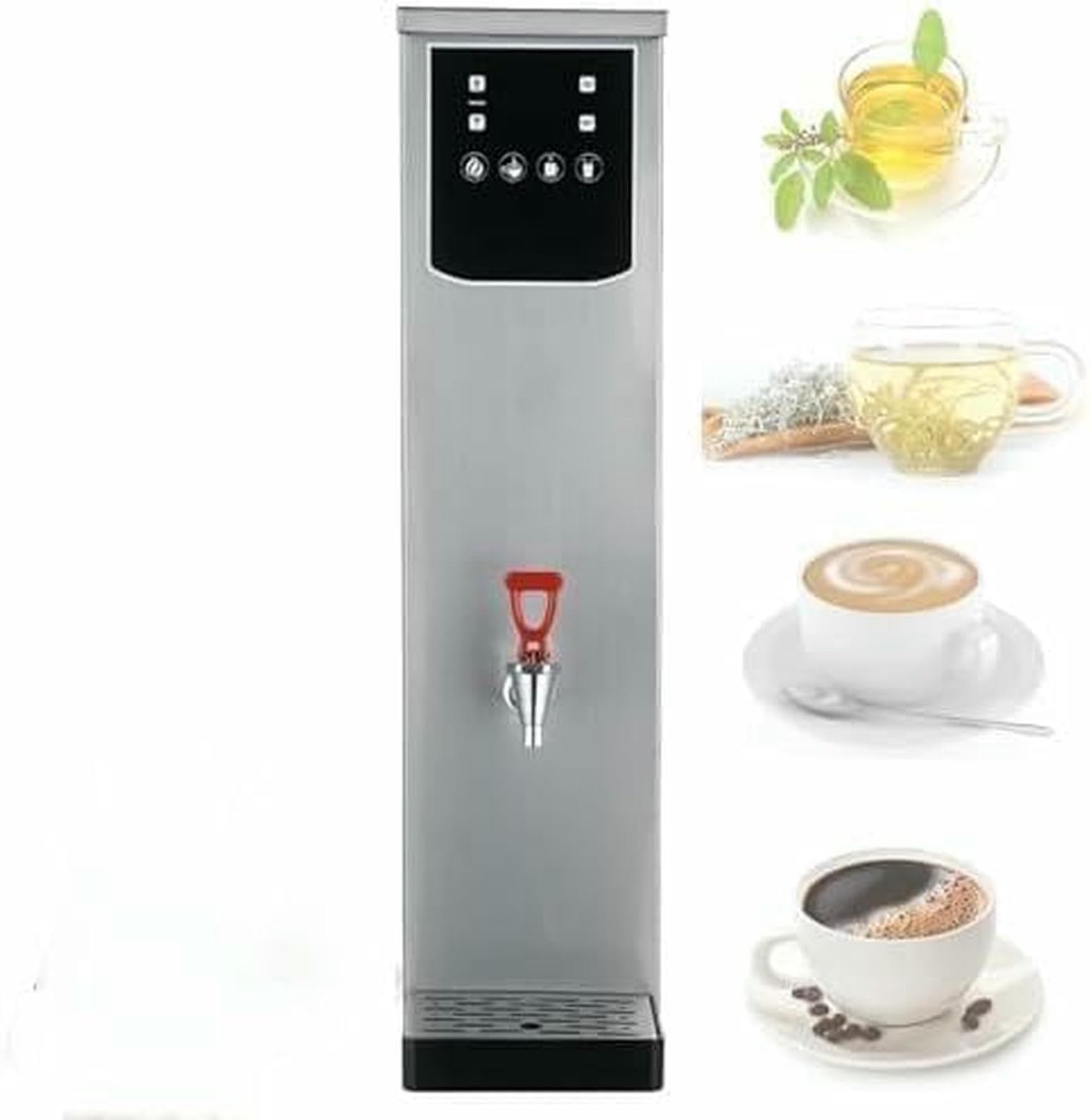 Bouilloire en inox 20L pour cantine et préparation du café à grand volume