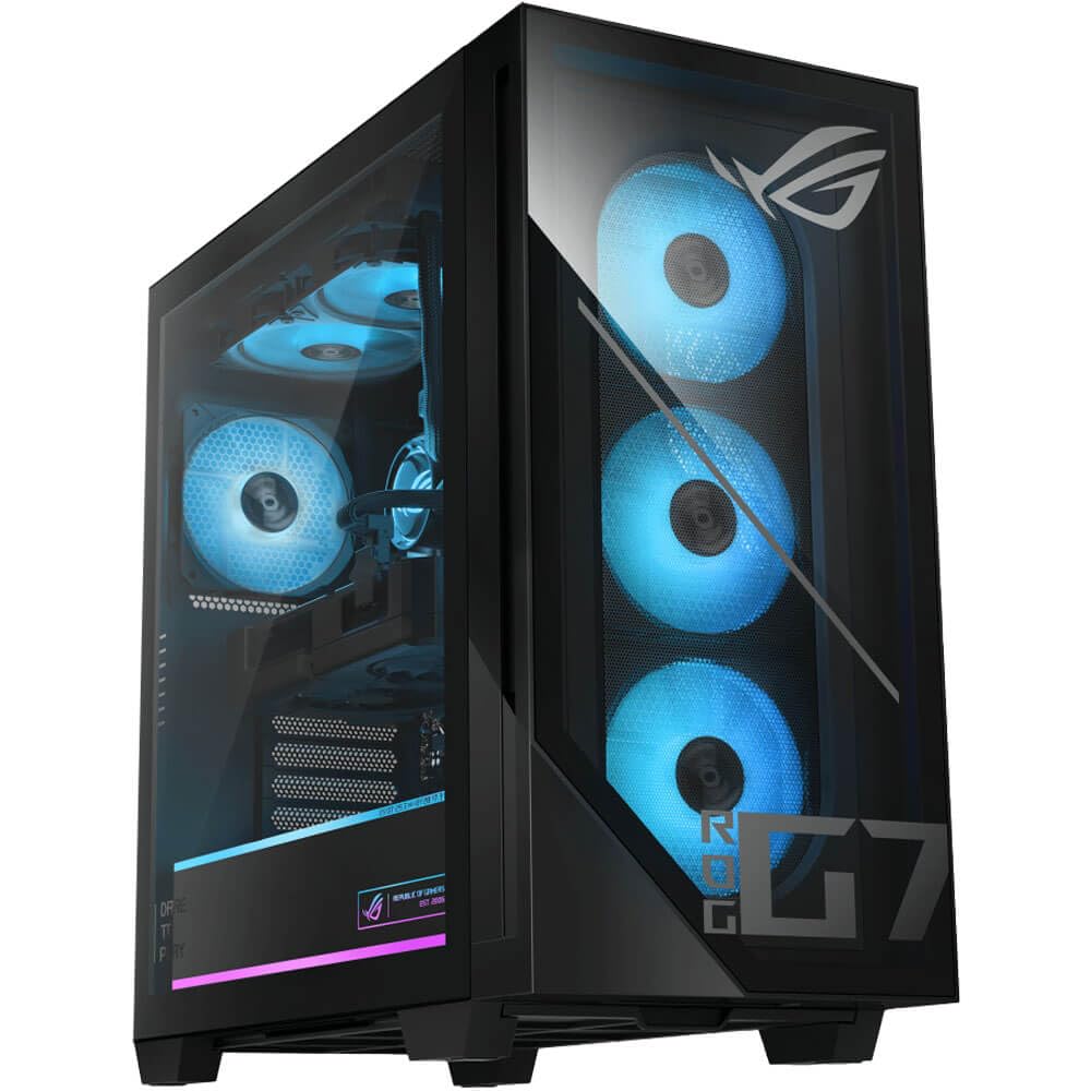 ASUS ROG G700 Gaming Desktop PC Intel Core Ultra 7 265F 32GB RAM 1TB NVMe SSD NVIDIA GeForce RTX 5060 8GB RGB Keyboard Mouse Windows 11 Pro with 12 Month CPS Protection