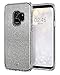 Ciel by CYRILL Colette Galaxy S9 Case with Luxurious Design on Premium PC and TPU Dual-Layer for Samsung Galaxy S9 (2018) - Silver Glitter