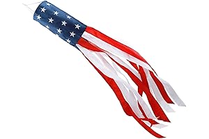 Striking 40" Patriotic Windsocks: Embracing American Pride
