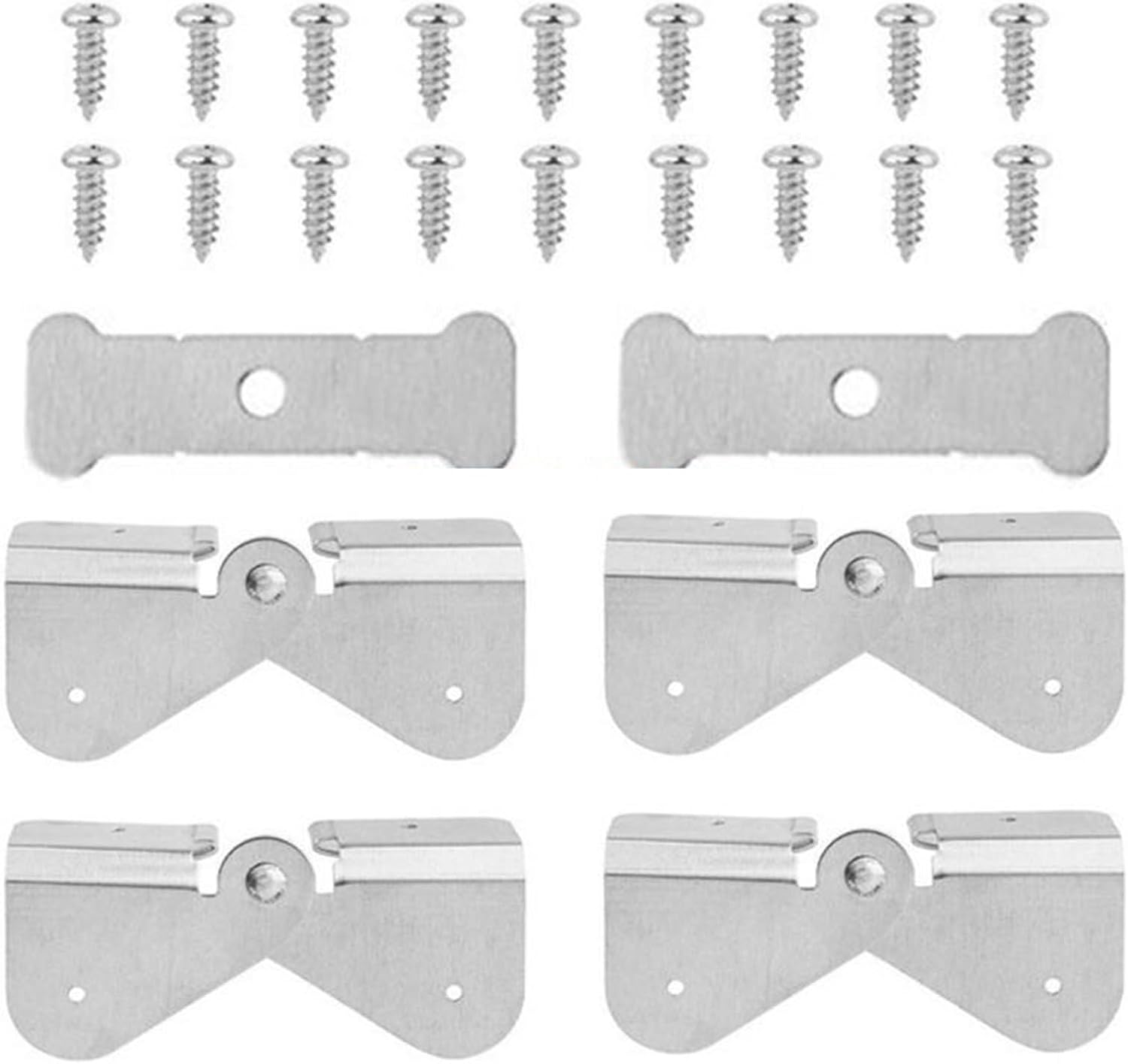 Downspout Hinge 4pack Gutter Downspout Hinge Easy Hinges for Lawn Maintenance