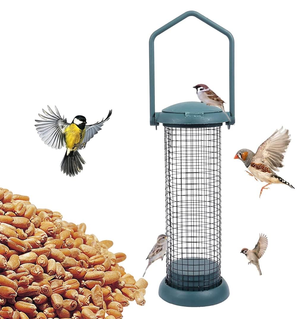 Outdoor Bird Feeder Wild Bird Feeder Hanging Bird Seed Feeder