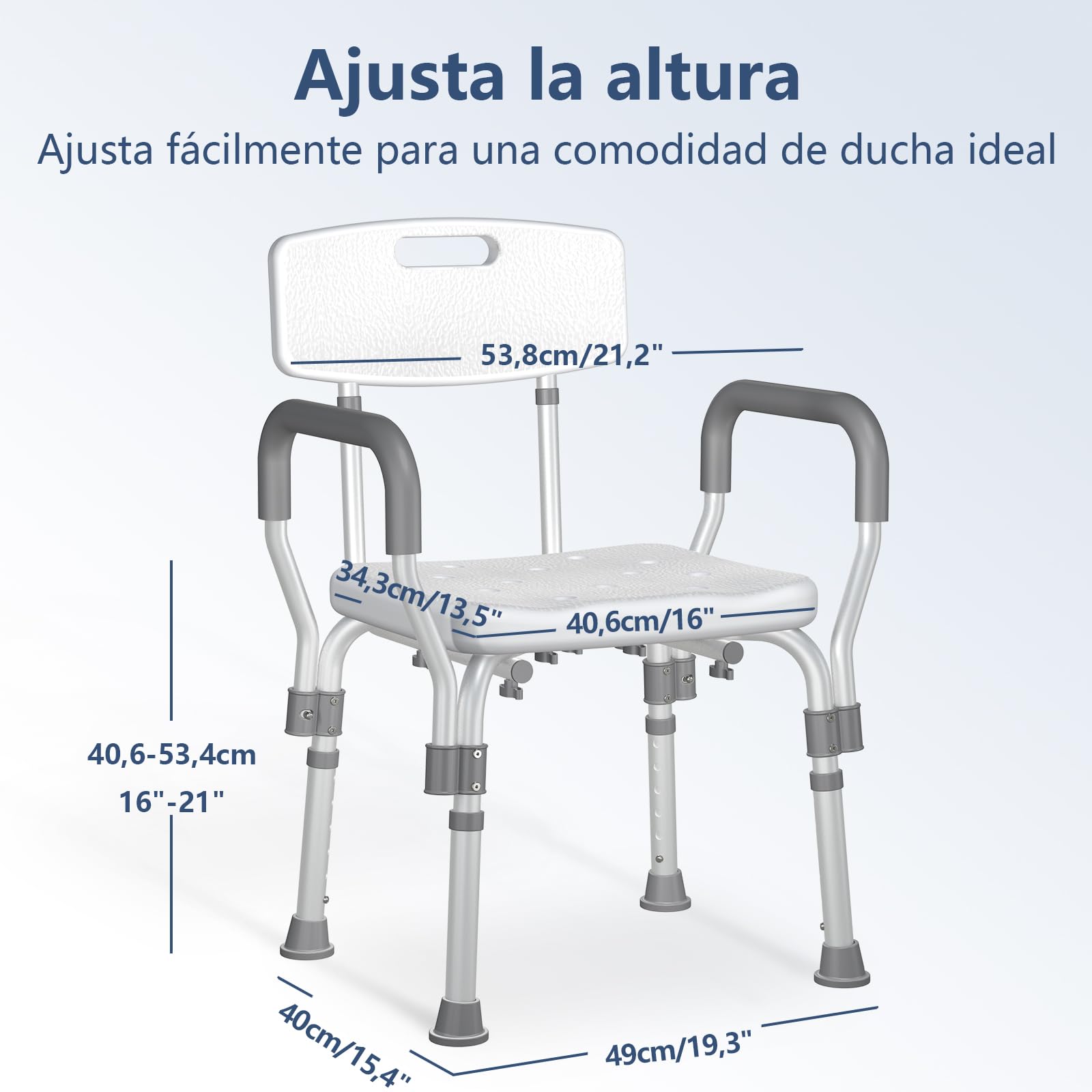 KingPavonini Silla de ducha