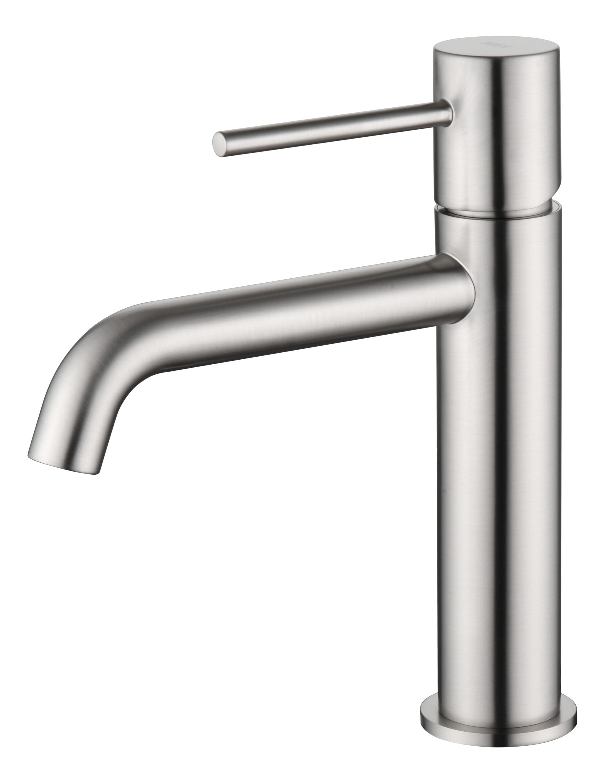 Mice Brass Basin Mixer Tap 2 Way Cold/Hot Water Basin Mixer Tap Matte Black (Brushed Nickel)