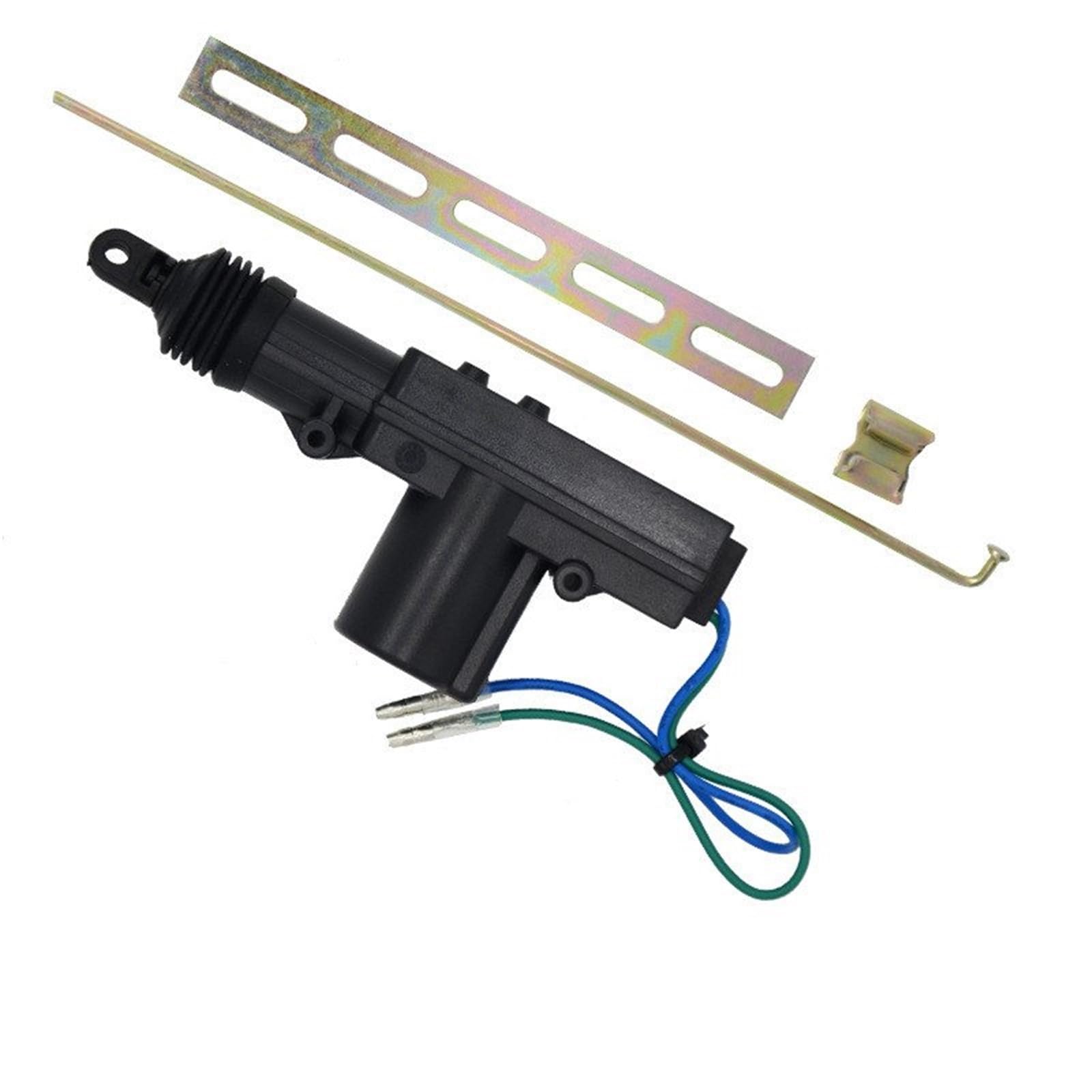 Door Lock Catch Actuator Central Locking 12V Car Door Lock 5/2-wire Motor Anti-Theft Locking Device(2-Wire)