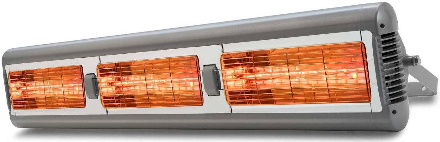SolairaInfrared Heater, 6.0KW, 208-240V, Silver/Grey