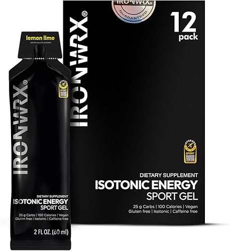 Miniatura 8 de Isotonic Energy Gels 0.88 oz de carbohidratos rápidos y electrolitos Combustible de resistencia sin desorden para correr, ciclismo y triatlones