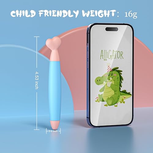 Miniatura 6 de GUUGEI Lápiz capacitivo para pantalla táctil (paquete de 4) compatible con iPhone, iPad, Fire HD, tabletas, lápiz, no extraíble, lápiz de agarre