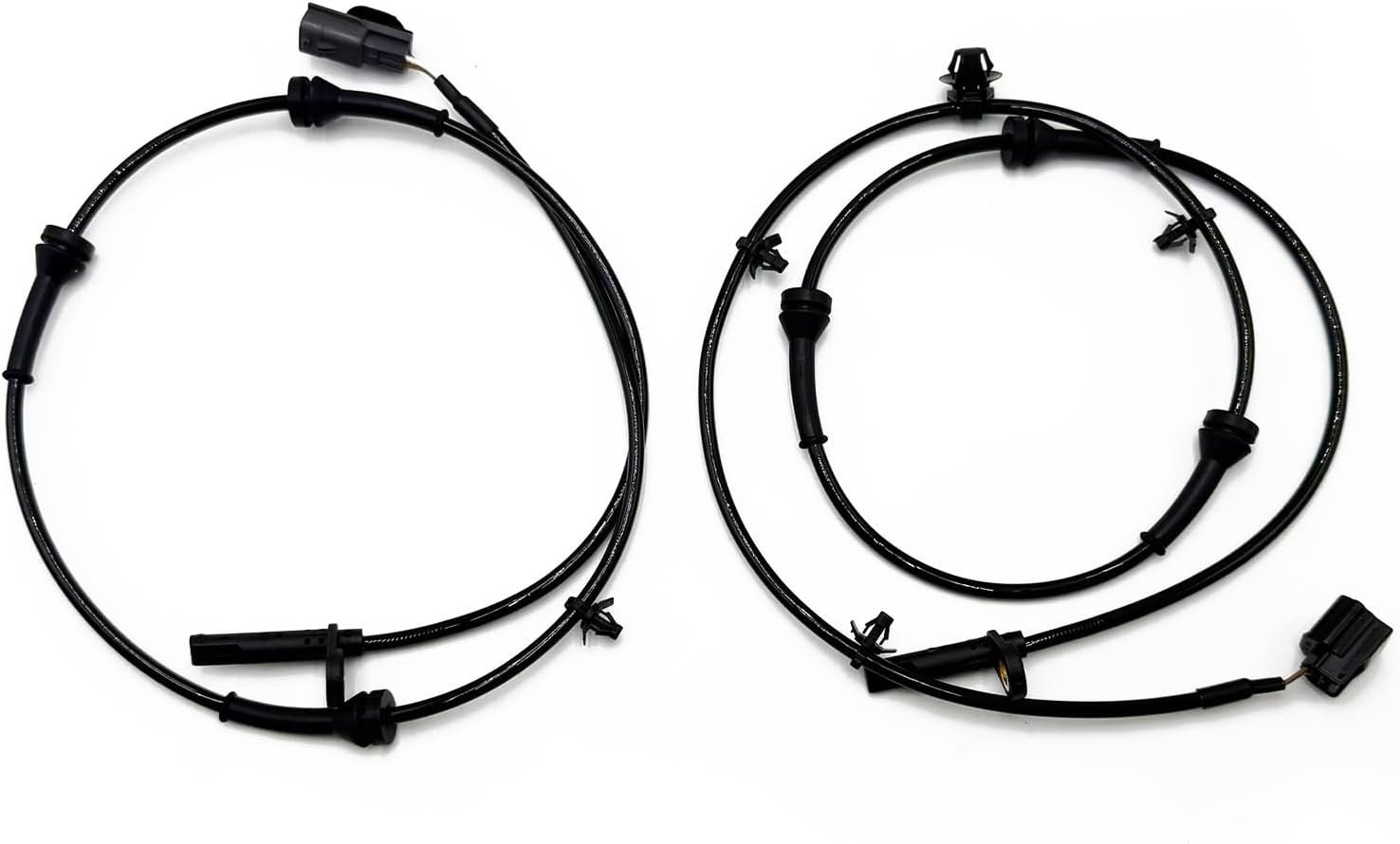 2Pcs Rear Left and Right ABS Wheel Speed Sensor Compatible with Infiniti 2014-2019 QX60 Replacement for Nissan 2013-2020 Pathfinder L4 V6 2.5L 3.5L Replaces 47901-3JA0A 47900-3JA0A