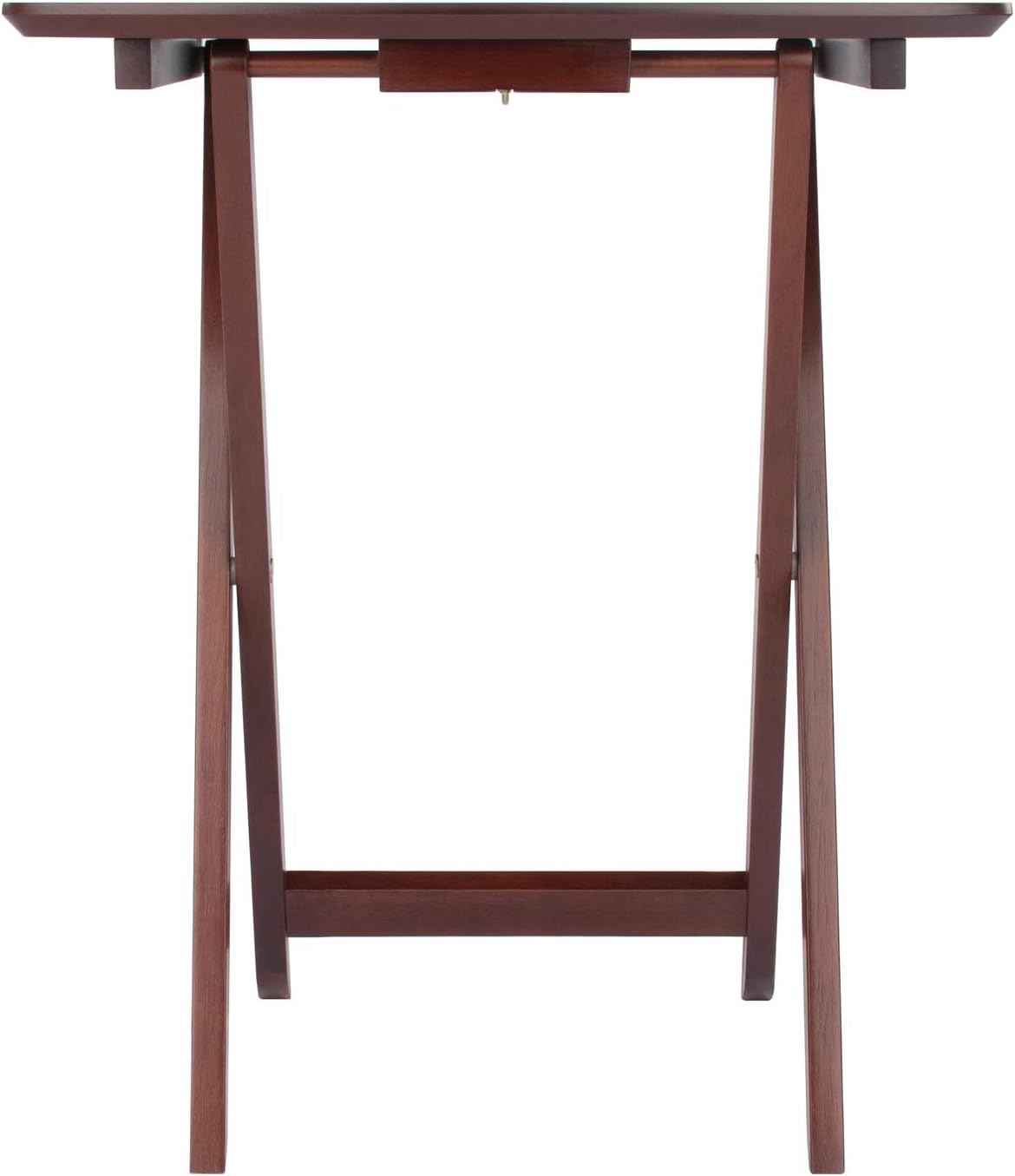 Winsome Wood Snack Tables, Walnut : Home & Kitchen