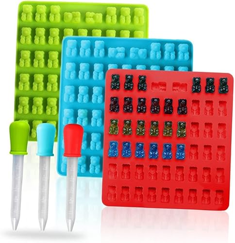 Miniatura 8 de Zerodeko 8 Sets 53 Moldes de Fondant DIY Molde de Chocolate para Chocoflan Moldes de gelatina de Silicona Molde de Goma Molde de Goma de Fiesta de