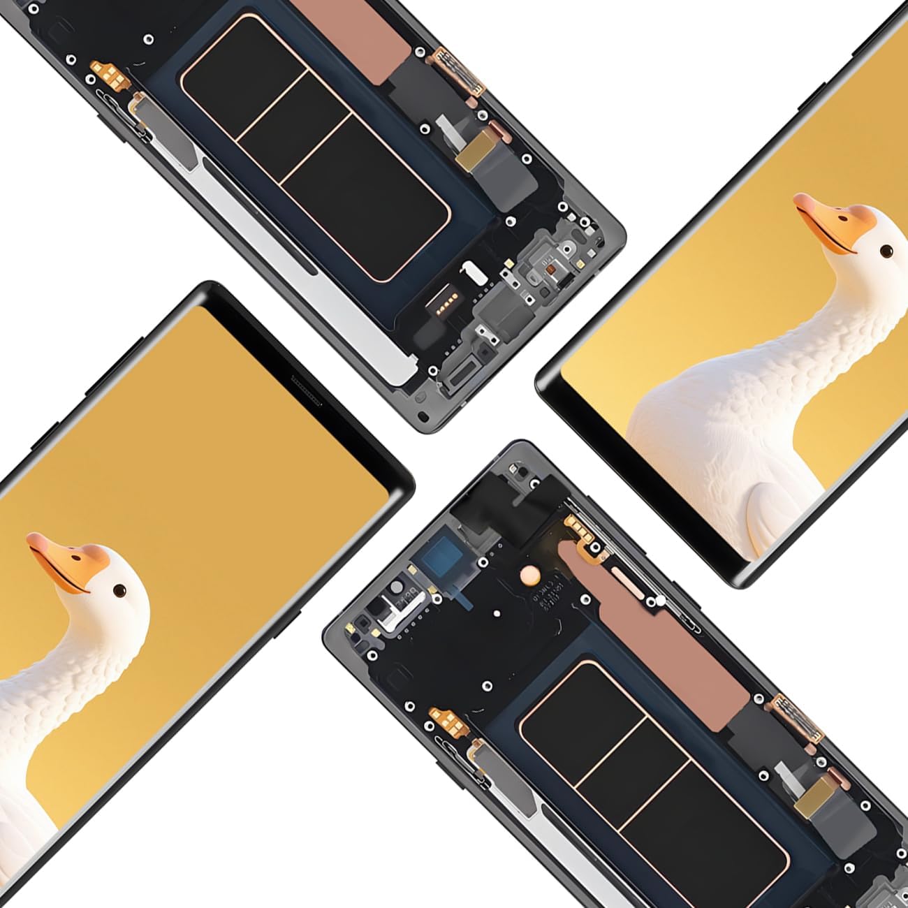 Screen Replacement for Samsung Galaxy Note 9 LCD N960U N960F 6.4" Assembly LCD Display Touch Screen Digitizer with Repair Tools Frame