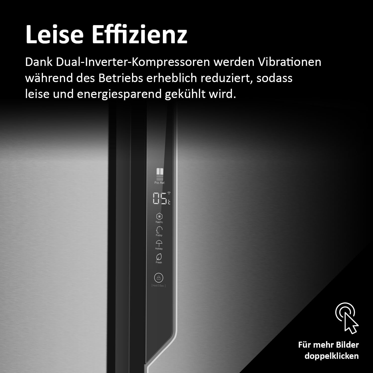 Haier French Door Kühl-Gefrierkombination I 100cm Breite I French Door Kühlschrank mit 750L XXL-Volumen, Eiswürfelspender & No Frost I Doppeltür Kühlschrank mit Gefrierfach I FD 100 Serie 7 HB26FSSAAA