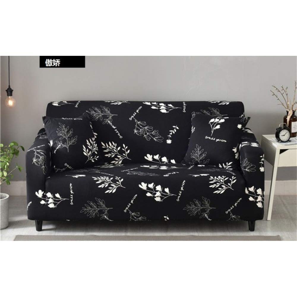 TSJY Sofa Cover Cotton Set Elastic Couch Cover Sofa Covers For Living Room Pets Cubre Sofa Sofa Towel 1/2/3/4 Seater 1Pc,aojiao,1-Seat 90-140cm
