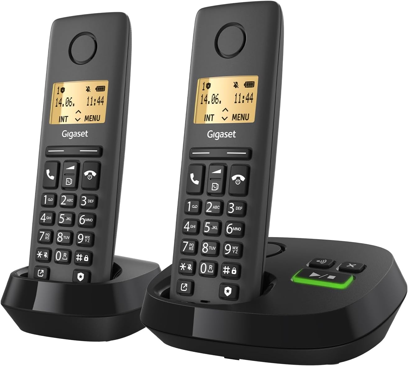 K-S-Trade Compatibile con Gigaset GS100 Copertura Smartphone Cassa di