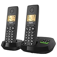 Gigaset PURE 120A Duo - Due cordless con Segreteria - Display Illuminato