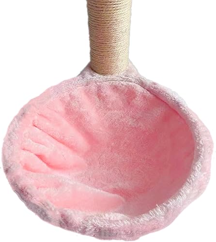 Miniatura 3 de SHENGOCASE Paquete de 2 hamacas de 13 pulgadas para árbol de gato, gato, torre de repuesto, 5 juguetes colgantes, accesorios para árbol de gato,