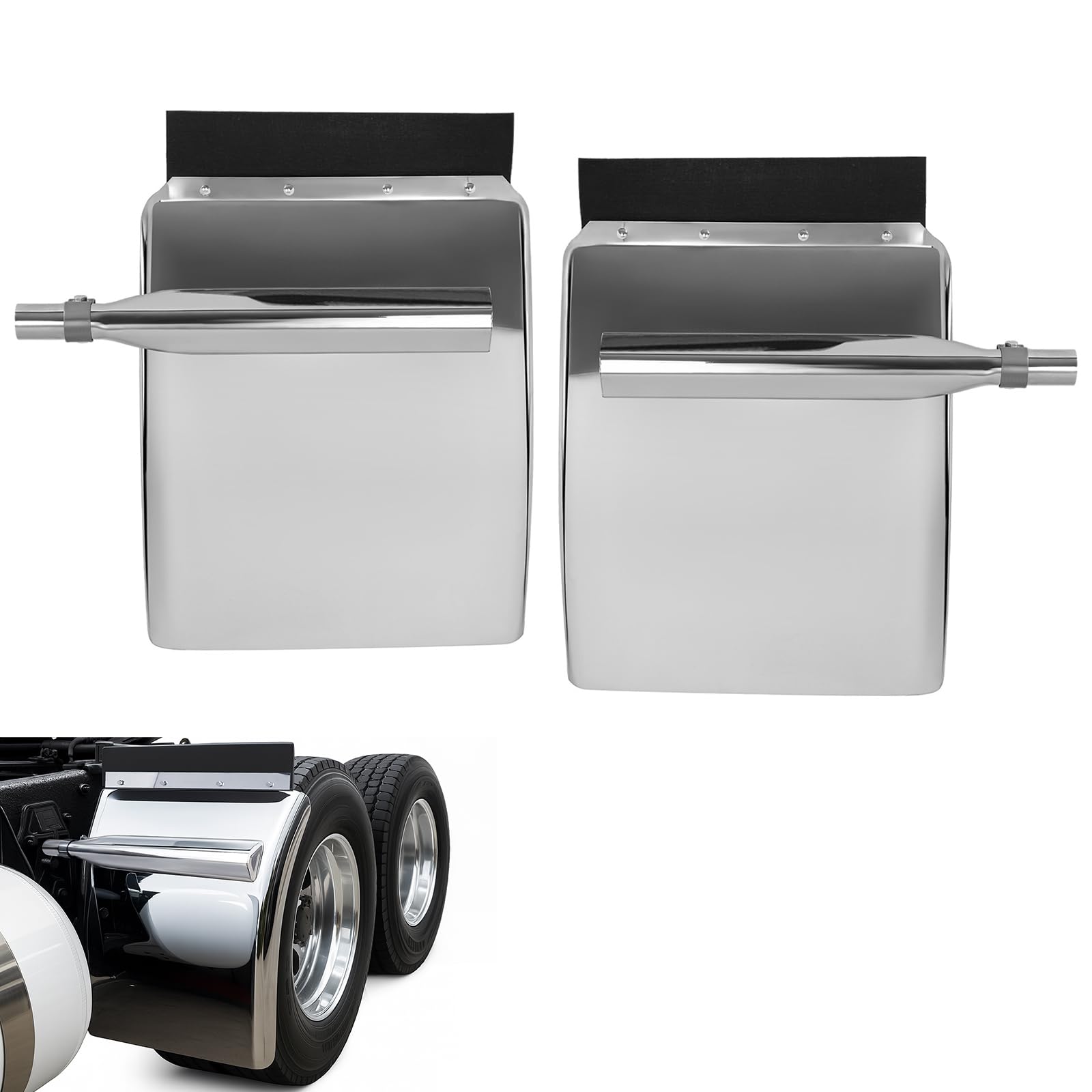 Gelacie 304 Stainless Steel Quarter Fenders