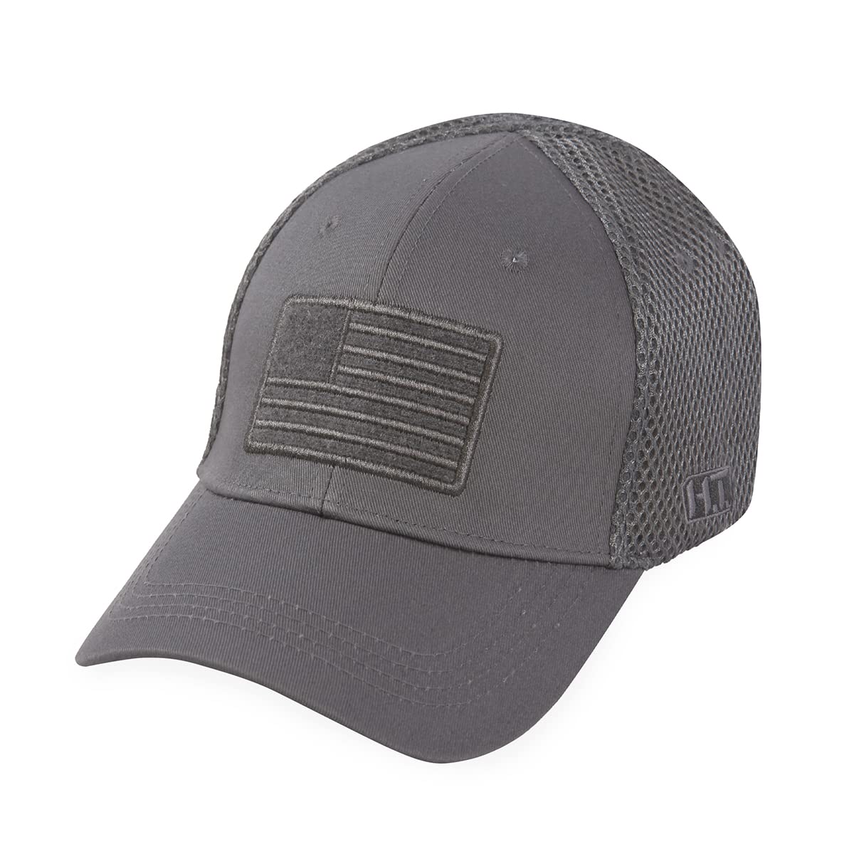 HIGHLAND TACTICAL Men's Hat, Charcoal, L-XL