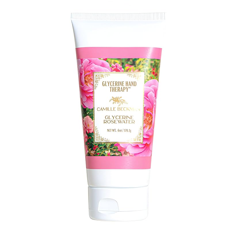 Camille Beckman Creme para Mãos Glycerine Rosewater, 40 mL