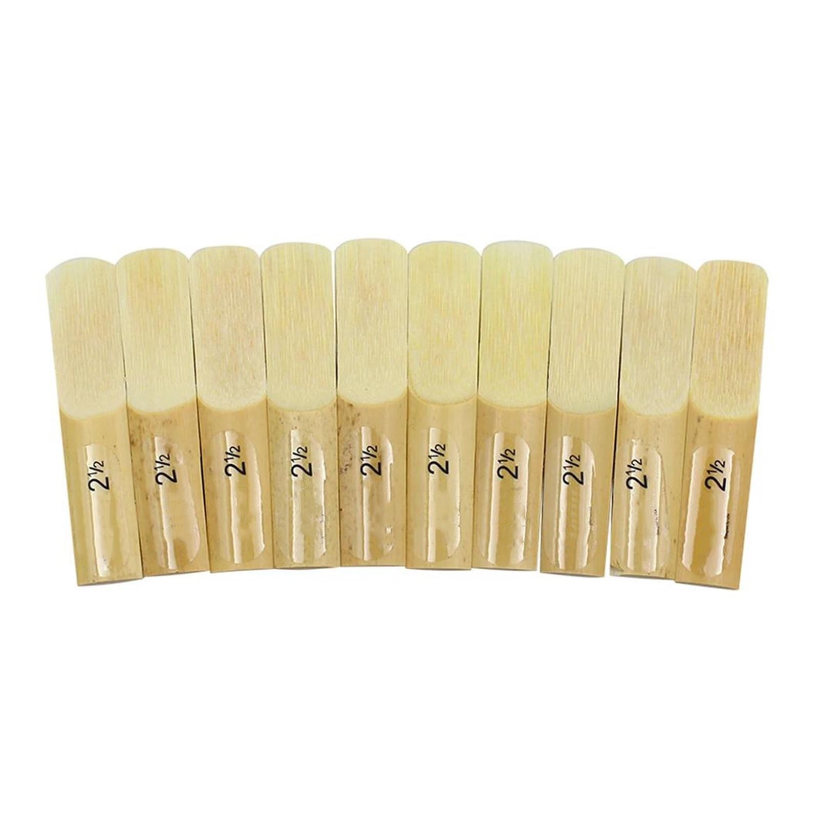 Akcesoria Do Instrumentów Saksofonu 10 Sztuk Eb Saksofon Altowy Stroiki Do Saksofonu Sopranowego Siła 2,5 Bb Stroiki Do Saksofonu Tenorowego Części Do Instrumentów Akcesoria Dobra Stroika (Color : Al