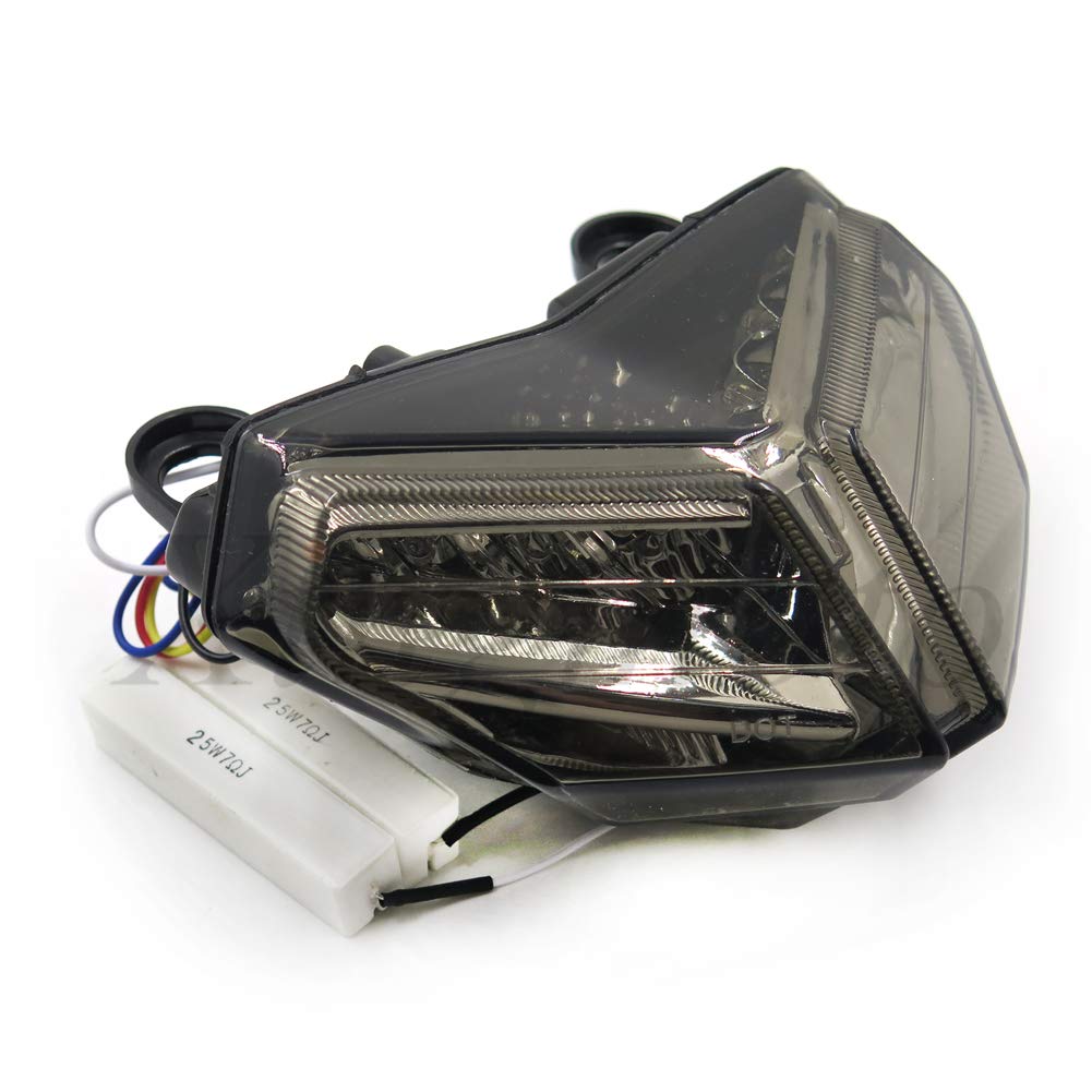 Fanale Posteriore Ducati Con Frecce Integrate - Compatibile 848, 1098, 1198 (Fumè Chiaro) - Foto 5