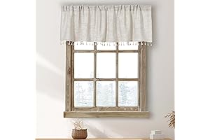 Boho Tassel Curtain Toppers: Elevate Your Home Decor