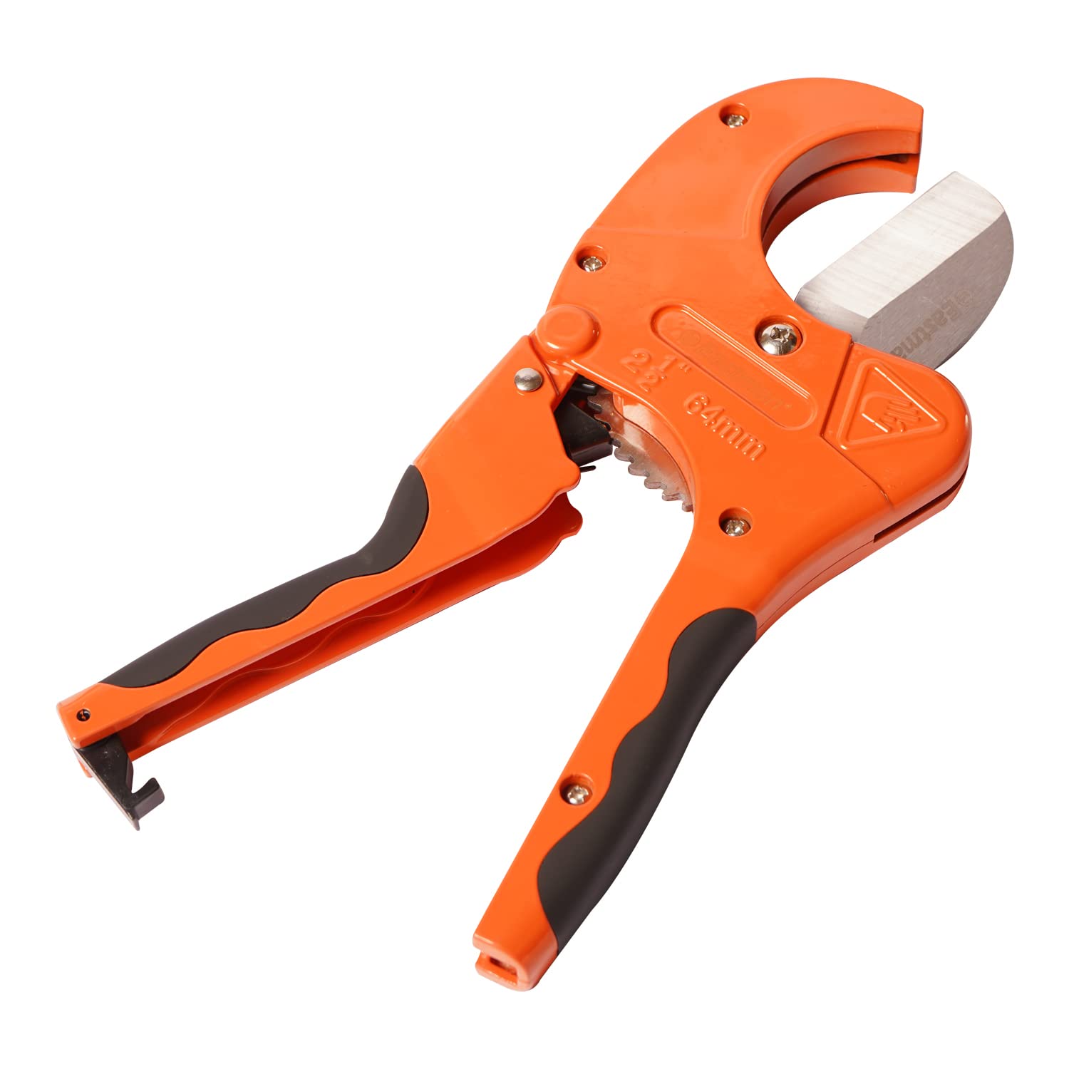 EASTMAN 42 mm Cutter for PVC, Plastic, PPR and Rubber Tube made with Grade of Steel Blade and Long Life Cutting, Blisted Packed/Aluminium Body Tools (E-3013)