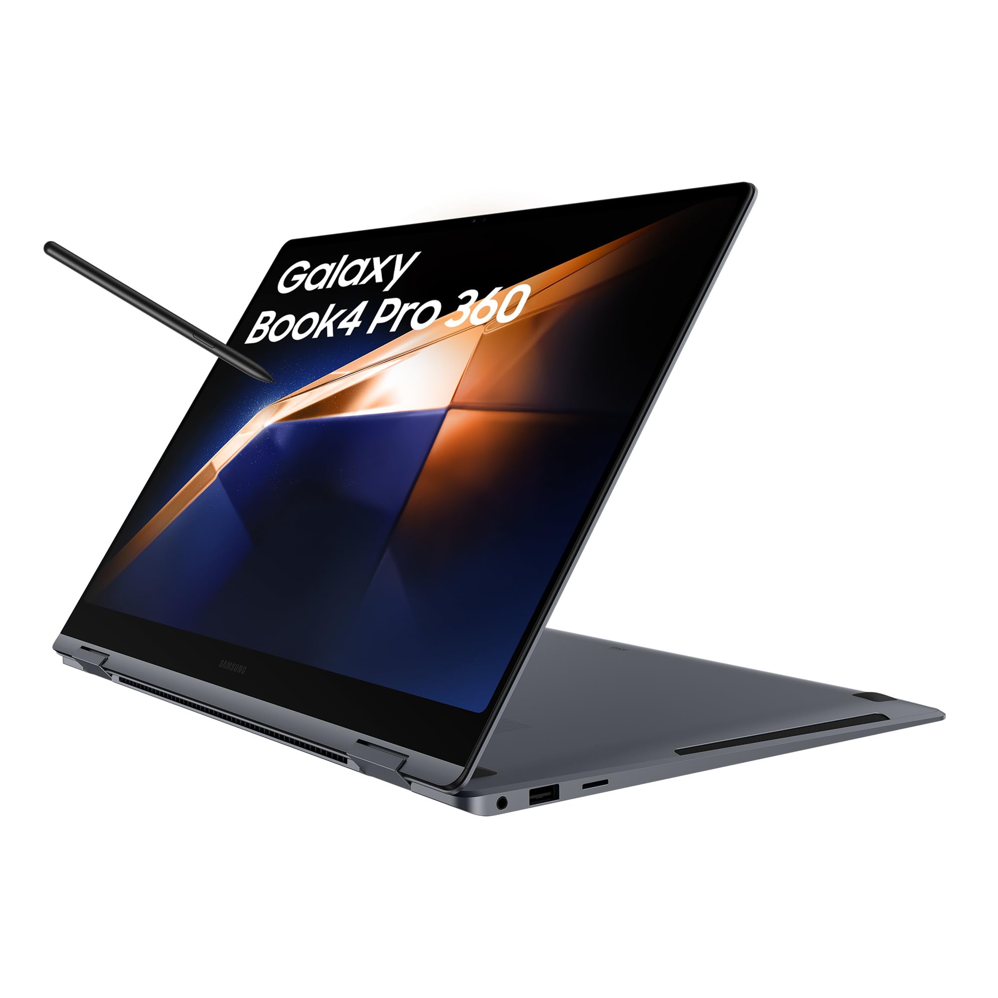 SamsungGalaxy Book4 Pro 360 Laptop (2024) 16" Intel Core Ultra 7 16GB 512GB Moonstone GreyTCO CertifiedTCO CertifiedTCO CertifiedTCO Certified
