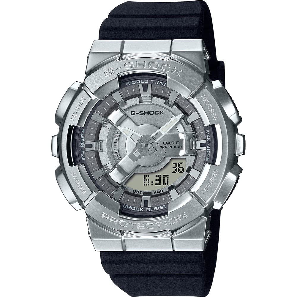 CASIO G-SHOCKCASIO G-SHOCK Reloj Analógico-Digital para Mujeres de Cuarzo con Correa en Plástico GM-S110-1AER