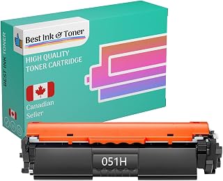 Best Toner Compatible Replacement Toner for Canon 051H (2169C001) for use in Canon ImageClass MF264dw, MF267dw, LBP162dw (4000 Pages) High Capacity of Canon 051 (Black X 1 Pack) (Black X 1 PK)