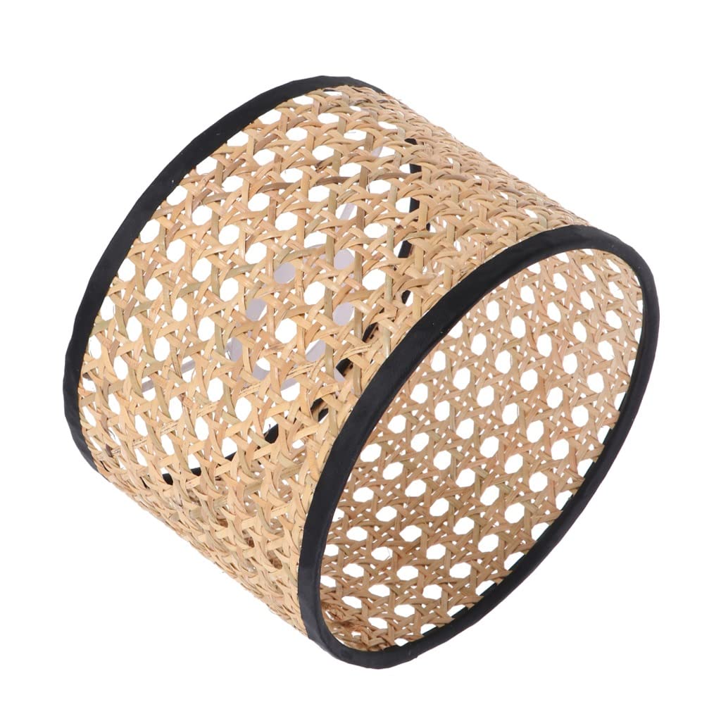 CWCQGH 1pc Weaving Craft Lampshade Decor Creative Dustproof Lamp Cover Ornament Aesthetic Room Decor
