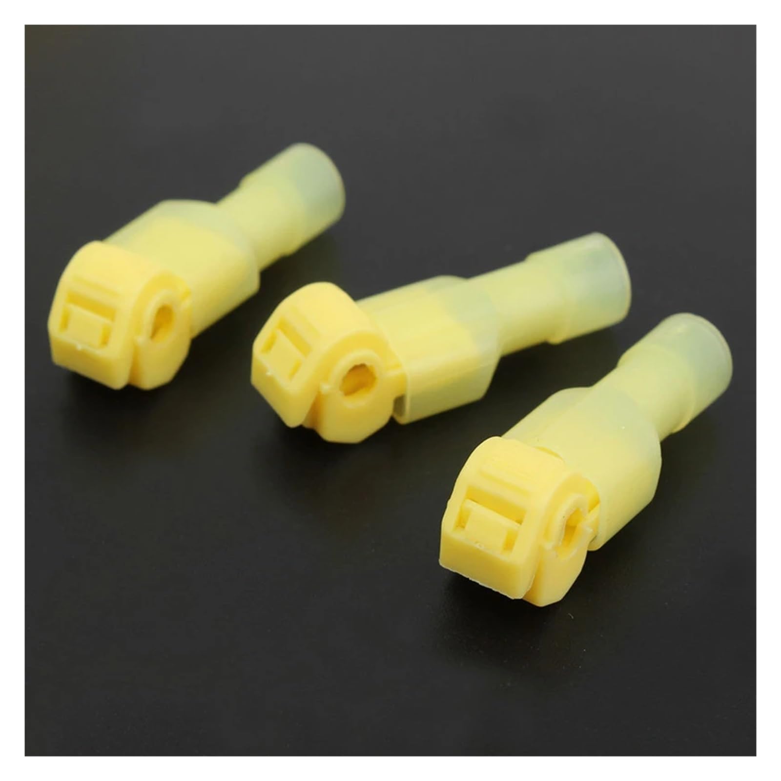 100Pcs Lock Electrical Cable Wire Connectors Quick Splice Lock Wire Convenient Terminals Crimp For 4.0mm2