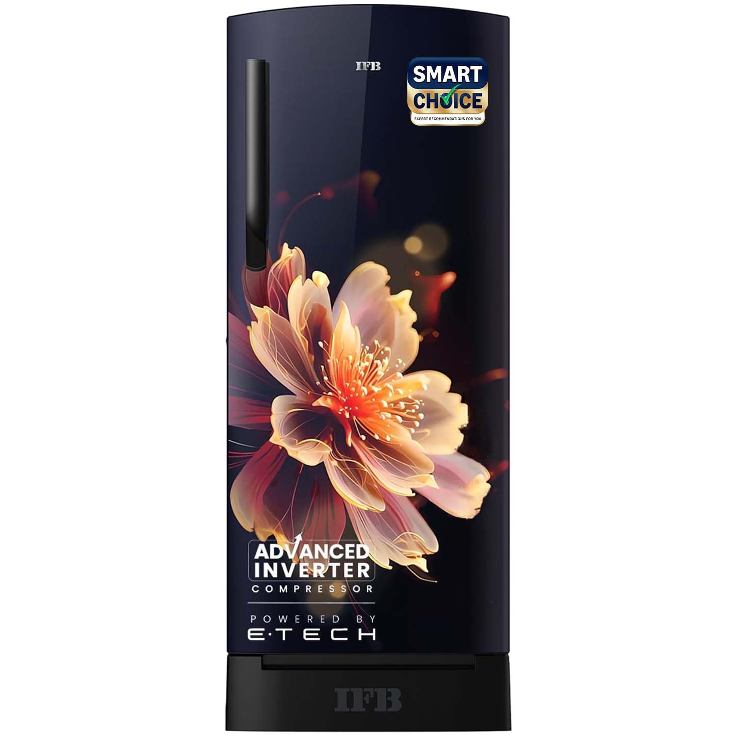 IFB Smart Choice 197L 5 Star Direct-Cool Single Door Refrigerator with Advanced Inverter Compressor (IFBDC-2235DBMED,Mystic Bloosom Blue) Extraordinary Storage with Humidity Controller