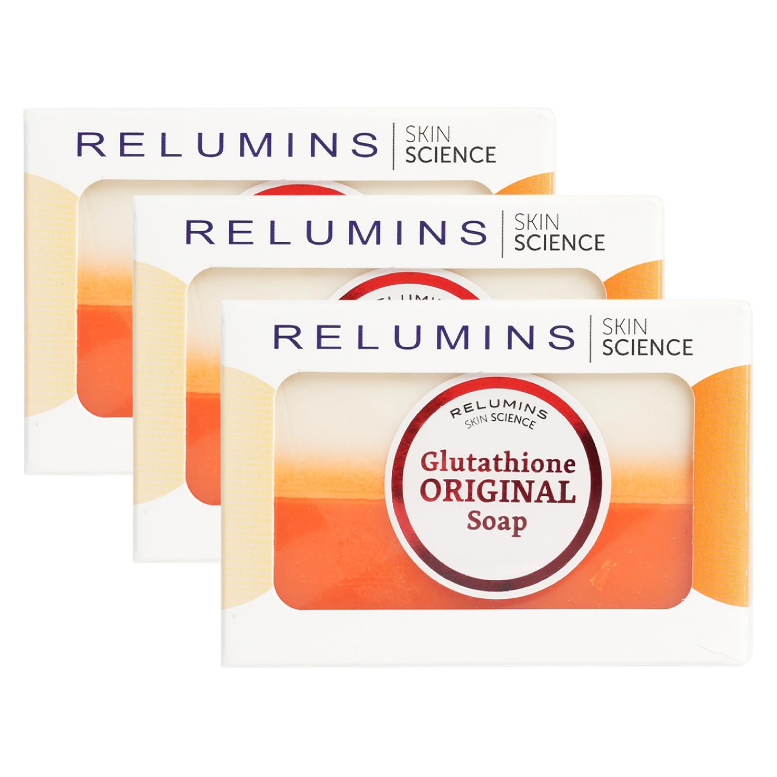 Skin Science Glutathione Soap Bars – Holidays Deep Cleansing & Hydrating Soap for Smooth, Refreshed Skin – Gentle Exfoliating Formula for Face & Body – 150g x 3 Bars