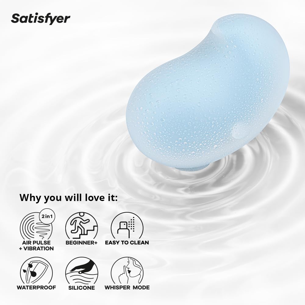 Satisfyer Cutie Heart Vibrator Sex Toy | Adult Toys for Women | Strong Clitoral Stimulation Vibrator | Vibrating Sexual Pleasure Device | Stimulation Vibrators | Female Wellness Tools | Woman Sextoy