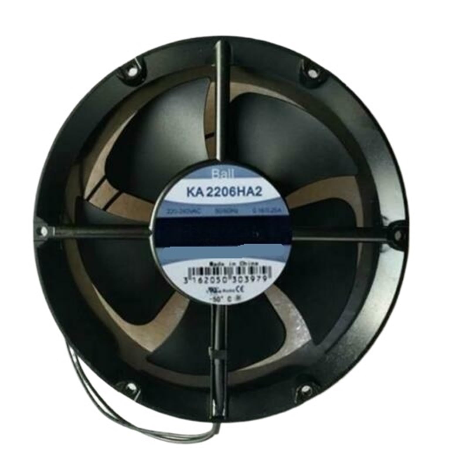 YMUGUEGH KA2206HA2 222 * 60mm 220V Waterproof Cooling Fan