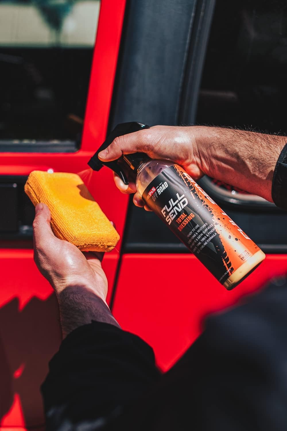 P & S Professional Detail Products Off Road Full Send Total Dressing - Restores Rubber, Plastic, Vinyl & Leather with UV Protection - 1 Gallon