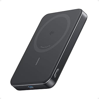 Anker MagGo Power Bank, Ultra-Slim 10,000mAh Magnetic Battery Pack, Qi2 Certified 15W Ultra-Fast MagSafe Compatible Portable Charger, Ergonomic Design, for iPhone17/16/15/14 Series Only（Not for Pixel） : Amazon.co.uk: Electronics & Photo