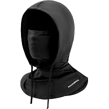 ROCKBROS Cooling Balaclava Face Mask 3 in 1 Full Face Mask for Summer with Ear Loops Neck Gaiter Sun UV Protection