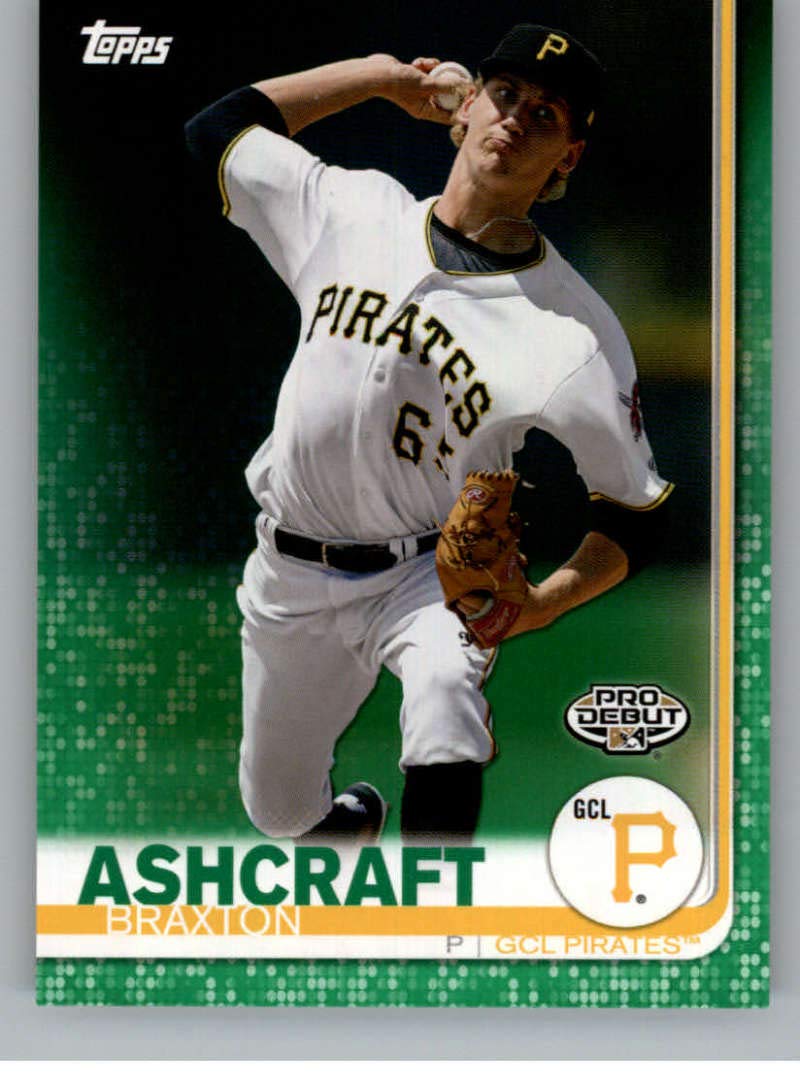 Amazon.com: 2019 Topps Pro Debut #190 Braxton Ashcraft GCL Pirates