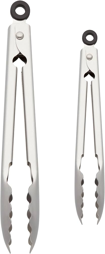 KitchenAid Set of 2 Stainless Steel Tongs